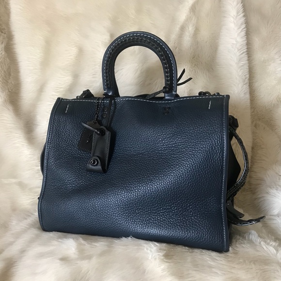 SOLD - Coach Rogue Western Whipstitch Prussian - Picture 2 of 9